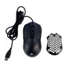 Mouse gamer TEROS TE-1232G, DPI hasta 7200, RGB, 7 botones, óptico, negro