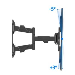 Rack TEROS TE-7112 para televisor retractil de 32" a 75"
