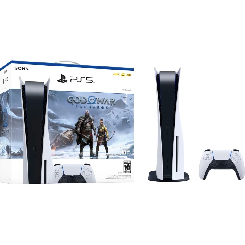 PlayStation PS5 - God of War Ragnarok Bundle - Color Blanco